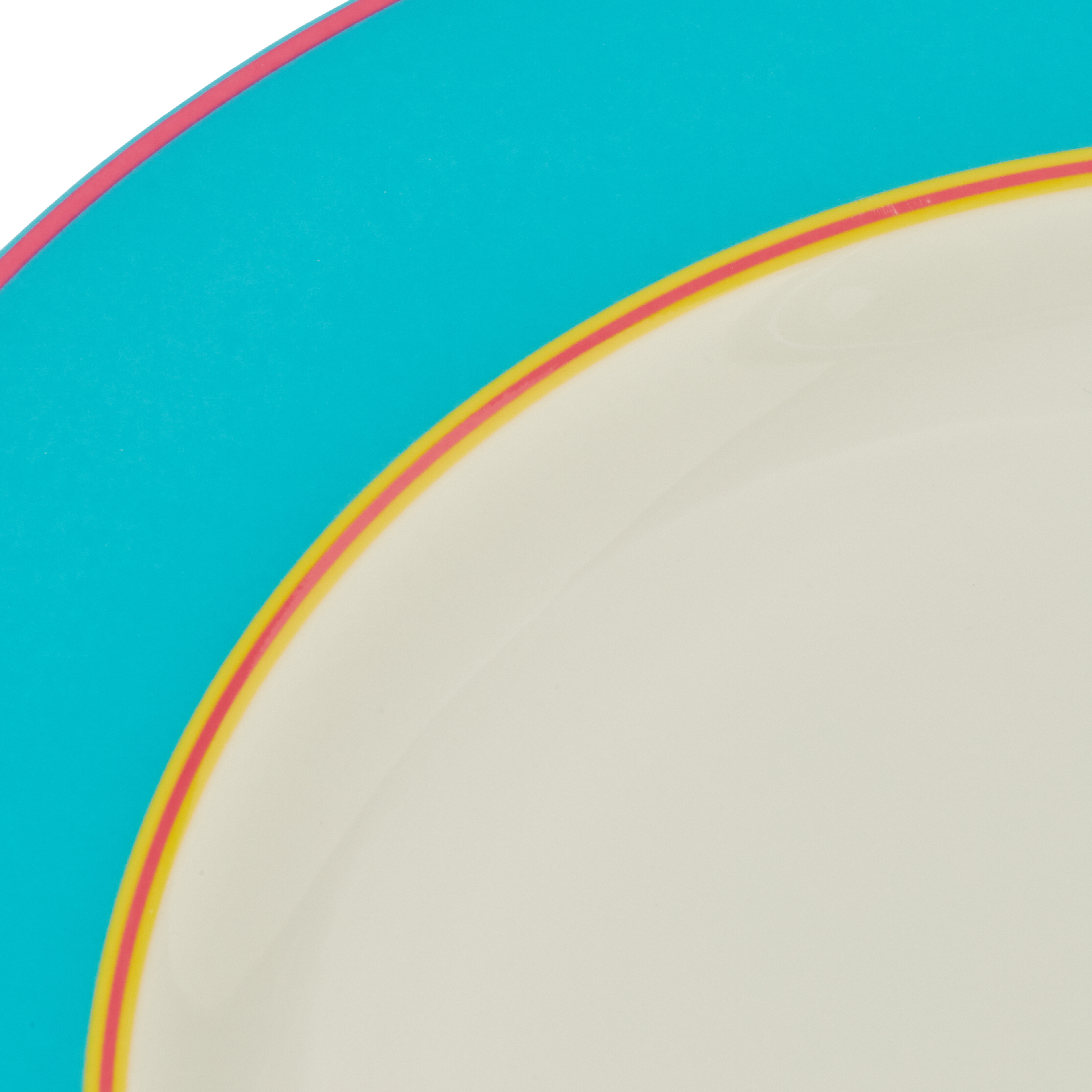 Calypso Turquoise Salad Plate image number null
